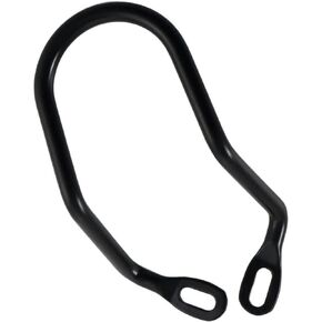 Black Rear Derailleur Protector, Derailleurs,Steel Bicycle Derailleur Guard, Durable Bike Rear Derailleur Hanger Rear Gear Protector Chain Stay Guard for Bicycle Mountain Road Cycling, 150 mm
