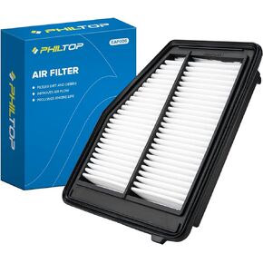 PHILTOP Engine Air Filter, Replacement for CA11113 GP213 MT-113 Civic 1.8L L4 Gas (2012-2015), ILX Base 2.0L L4 (2013-2015), Pack of 1