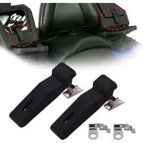 2 Pcs Flexible Rubber Draw Latch Front Storage Rack Rubber Latch Fit for Polaris Sportsman 500 550 800 850 1000 Over-Center Boat Latches Door Handle Cooler Boat Compartment Cargo Box 2877447