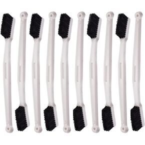 Jscarlife 10pcs Deep Detail Cleaning Brush, Heavy Duty Gap Brush, Car Interior Brush Cleaning Tool Cleaning Brush with Comfort Handle Easy to Clean Corner, Furniture, Couch, Sofa etc