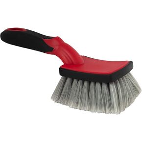 Fender Bumper Tire Brush with Soft Grip Handle