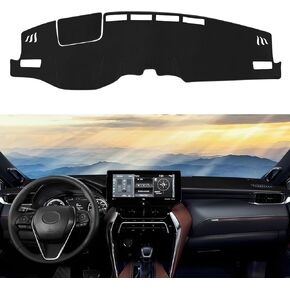Dashboard Cover Mat Custom Fit for Kia Sorento 2016 2017 2018 2019 2020 Dash Cover Nonslip Dash Mat Protector Sunshade No Glare Black