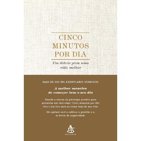 Cinco minutos por dia - Um diario para uma vida melhor (Em Portugues do Brasil)