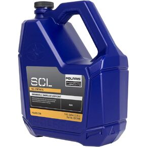 Polaris Snowmobile SCL Full Synthetic Chaincase Lubricant for Specific Switchback, INDY, Voyageur, RMK, TITAN and RUSH Models, High Viscosity, Ultimate Protection, 1 Gallon, Qty 1-2873106