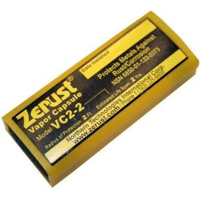 Zerust ® VC2-2 NoRust Vapor Capsule Vapor Capsules are Portable Capsules That Contain Patented VCI Technology. Made in USA.