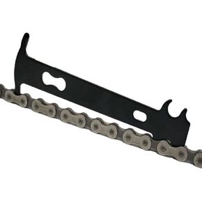 MMOBIEL Bicycle Bike Chain Wear Checker Measurement Tool Indicator for All Chains on City Bike/E-Bike/Mountain Bike MTB/Race Bike/Folding Bike, Black