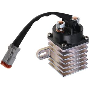 Relay Solenoid 3740150 241-8368 2915064 24V 100A Compatible with JLG 1230ES 1930ES 2032ES 2630ES 2030ES 2632ES 2646ES 2632ES 3246ES 3248RS 1932R 1532R