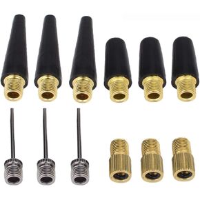 Kenkio 12 Pieces Ball Pump Needle Set Needle Nozzle Adapter Needle Inflator Kit in Kuwait