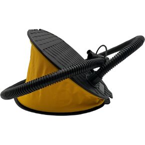 Deluxe High Volume Air Foot Pump for Inflatables with 42" Long Hose - Yoga Ball, Camping Bed, Swimming & Beach Balls Other Exercise Balls