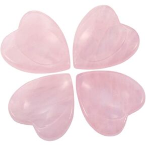 Nupuyai Worry Stone-Natural Healing Reiki Crystal Thumb Stone, Waterdrop Palm Stone Set of 4