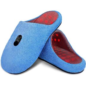 Scienlodic Rechargeable Red Light Therapy for Feet - Red and Blue Light Therapy Device at Home - 460nm & 660nm & 850nm with Pulse Mode for Feet Healthy- 2pcs