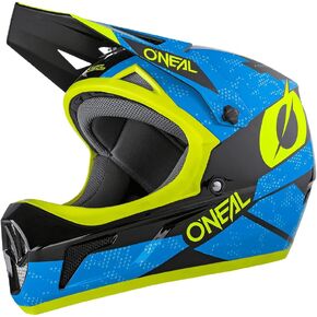 O'Neal Sonus Deft Mountain Bike Helmet Blue/Neon Yellow LG