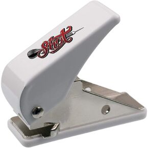 Shot! Darts Flight Hole Punch Accessory Tool, Cuts 5 mm Width, Eliminates Flight Pop-Offs, Used with Aluminium Rings or Dart Shafts, Made in New Zealand, Steel and Soft Tip Darts
