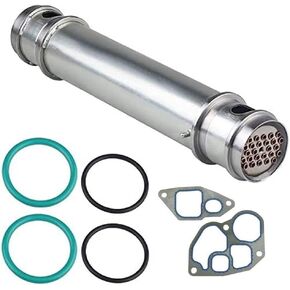 Engine Oil Cooler Kit with Screen and Gaskets 3C3Z6A642CA 904-228 Compatible with Ford F250 F-350 F450 F550 Super Duty 6.0L V8 Diesel Engine