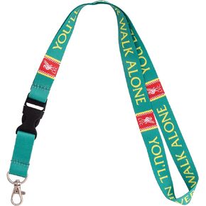 Desert Cactus Liverpool FC Lanyard English Anfield Football Soccer Premier League Car Keys ID Badge Holder Keychain Detachable Breakaway Snap Buckle (Lanyard B)