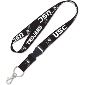 WinCraft USC Trojans Blackout 1" Lanyard with Detachable Buckle