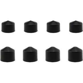 8PCS Skateboard Deck Guard Protector Longboard Deck Edge Protector Longboard Replacement Pivot Point Black Skateboard Bracket PU Pivot Point Suitable for Longboard and Scooter