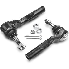 A-Premium 2 x Front Outer Tie Rod Ends, Compatible with Chevrolet Silverado 1500 1999-2006, Silverado 1500 Classic 2007, GMC Sierra 1500 1999-2006, Sierra 1500 Classic 2007, Replace # ES3492T MES3492T