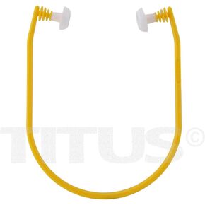 Titus Silicone U-Band - Over Ear Reusable Banded Ear Plugs 28 NRR CE 352-1 ANSI S3.19 (2)