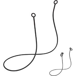 Earplugs Connector Cord, Silicone Ear Plugs Lanyard Flexible Anti Drop Earplugs Strap for Earplugs with Removable Tips, Preventing Earplugs from Falling