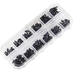 240 Pcs M2 M2.5 M3 Computer Replacement Screws Laptop Computer Screws Tiny Miniature Screws Electronic Repair Accessories