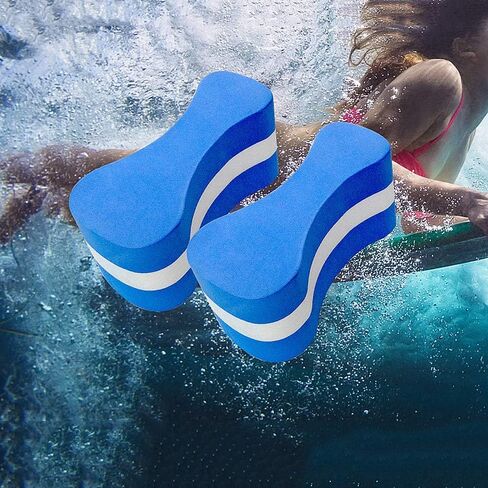 عوامة سحب EVA مكونة من قطعتين، عوامة للتدريب على السباحة للسباحين، عوامة من الفوم السميك، معدات مساعدة السباحة (أ) in Kuwait