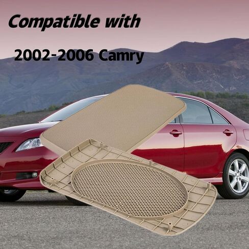 Rear Speaker Grille Cover Left and right Compatible with 2002-2006 Camry Replace for 04007-521AA in Saudi Arabia