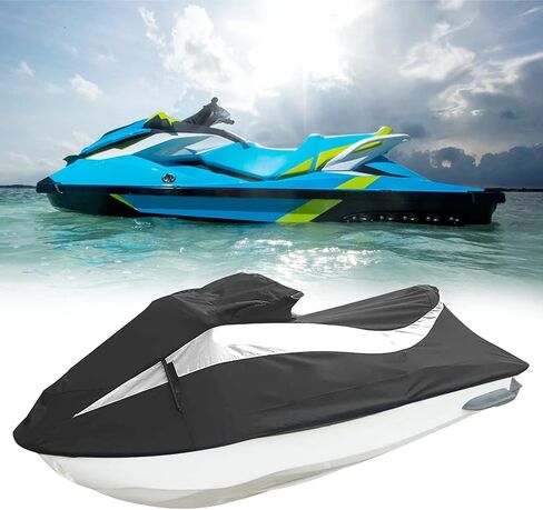 295100722 غطاء للمركبات المائية قابل للمقطورة من Jet Ski يناسب Bombardier Sea-Doo GTS، GTS Rental، GTI، GTI SE، GTI Limited استبدال غطاء المركبات المائية المقاوم للماء 280000598 in Kuwait