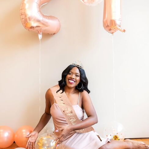 Jaciya 21st Birthday Decorations for Her Rose Gold 21st Birthday Crown It's my 21 Birthday Sash and Pearl Pin 21 Birthday Candle and Happy 21st Birthday Cake Topper 21st Birthday Decorations Party in Kuwait