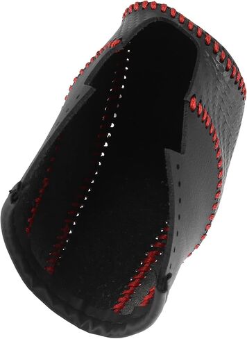 X AUTOHAUX Car Faux Leather Gear Shift Knob Cover for Volkswagen Jetta Tiguan 2011-2019 Passat Beetle 2012-2019 Atlas 2018-2019 CC 2013-2017 Carbon Fiber Grain in Saudi Arabia