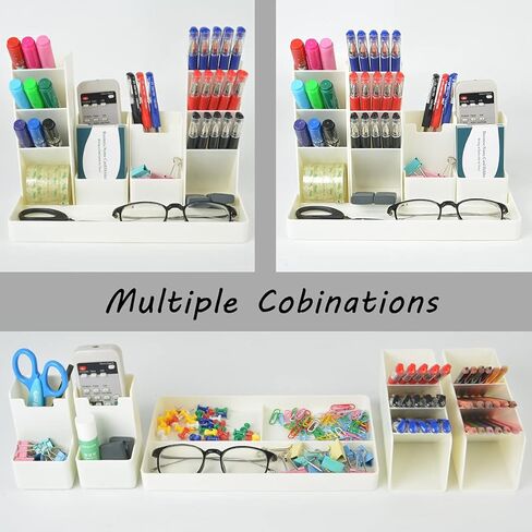 منظم القلم العمودي لطيف، حامل أقلام منظم مكتب Kawaii، منظم قرطاسية سطح المكتب متعدد الوظائف، صينية تخزين قلم التحديد للمكتب والمنزل والمدرسة، وردي in Kuwait