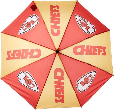 مظلة بشعار فريق FOCO NFL Kansas City Chiefs، لون الفريق، مقاس واحد in Kuwait