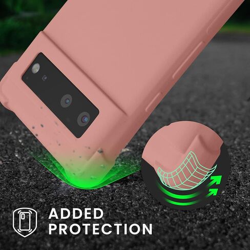 حافظة كروس kwmobile متوافقة مع حافظة Google Pixel 6 - غطاء سيليكون TPU مع حزام - أسود in Saudi Arabia