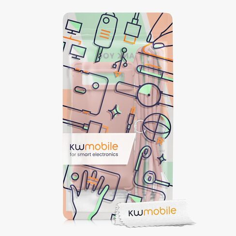 حافظة كروس kwmobile متوافقة مع حافظة Google Pixel 6 - غطاء سيليكون TPU مع حزام - أسود in Saudi Arabia