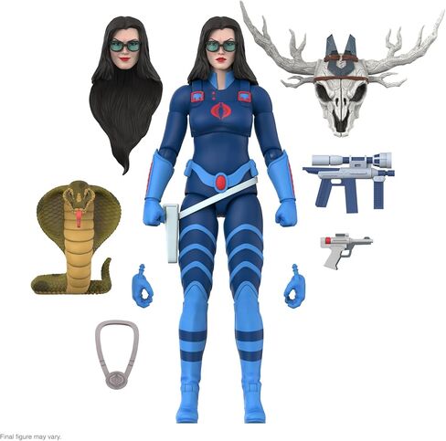 سوبر 7 في نهاية المطاف! جي. جو كوبرا قرمزي جارد - جي آي جو مقاس 7 بوصات مع ملحقات ومقتنيات الرسوم المتحركة الكلاسيكية والألعاب القديمة in Saudi Arabia
