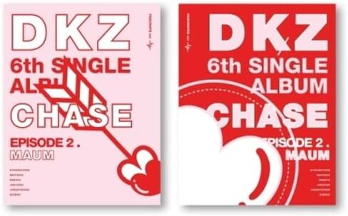 DKZ Chase الحلقة 2. MAUM الألبوم الفردي السادس 2 مجموعة الإصدار CD+96p PhotoBook+2p PhotoCard+1p بطاقة بريدية+1p 4Cut PhotoFilm+1p بطاقة هوية+1ea ملصق+تتبع مختوم in Saudi Arabia