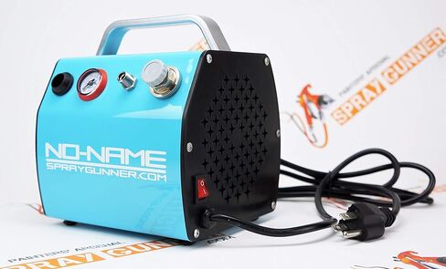 ضاغط Skyline Airbrush من العلامة التجارية NO-NAME مع خزان هواء صغير مدمج (SprayGunner خاص) in Kuwait