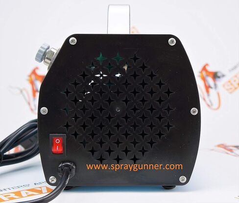 ضاغط Skyline Airbrush من العلامة التجارية NO-NAME مع خزان هواء صغير مدمج (SprayGunner خاص) in Kuwait