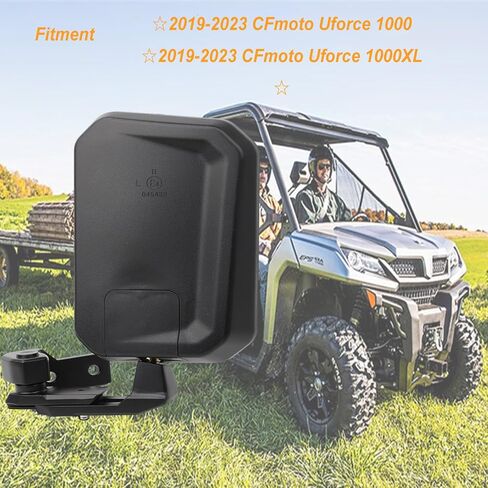 CFmoto Uforce 1000 Rear View Mirrors,Uforce 1000 Left Side View Mirrors for 2019-2023 CFmoto Uforce 1000,Uforce 1000XL Accessories OEM Parts Number 5HY0-261100-10000 in Saudi Arabia