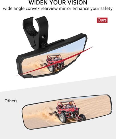 مرآة الرؤية الخلفية والمرايا الجانبية لـ 2019-2023 Talon 1000R 1000X 1000X4، A & UTV PRO ملحقات مرايا الرؤية الخلفية القابلة للتعديل، استبدال # 0SV05-HL6-A00 in Kuwait