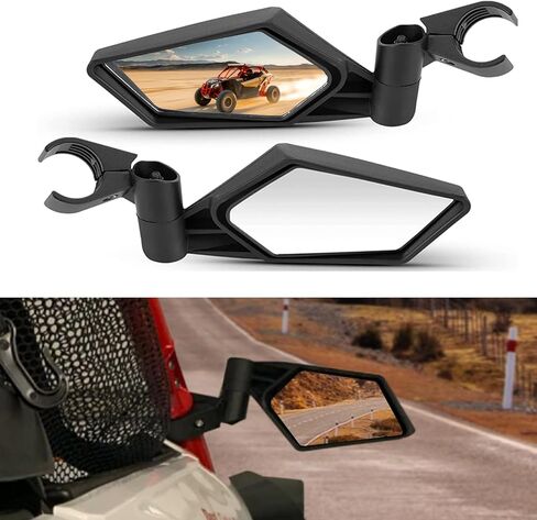 مرآة الرؤية الخلفية والمرايا الجانبية لـ 2019-2023 Talon 1000R 1000X 1000X4، A & UTV PRO ملحقات مرايا الرؤية الخلفية القابلة للتعديل، استبدال # 0SV05-HL6-A00 in Kuwait