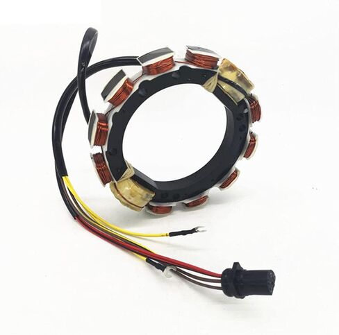 لجونسون الجزء الثابت Evinrude 173-4766 583779 خارجي 60 65 70 HP 584766 584236 763762 9-Amp 3 اسطوانة 2-السكتة الدماغية (1989-1998) in Kuwait