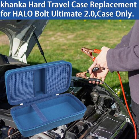 حقيبة سفر صلبة بديلة من khanka لهاتف HALO Bolt Ultimate 2.0، حافظة فقط (أزرق غامق) in Saudi Arabia