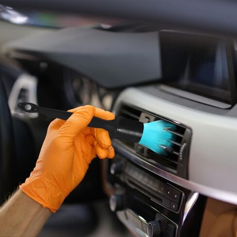 فرش تفاصيل يوكول، 4 قطع من فرش تنظيف السيارة، مجموعة تفاصيل السيارة بدون خدش لإزالة الغبار ولوحة قيادة السيارة، المحرك، فتحة التهوية، العجلة، صواميل العجلة، المقعد، لوحة القيادة in Kuwait