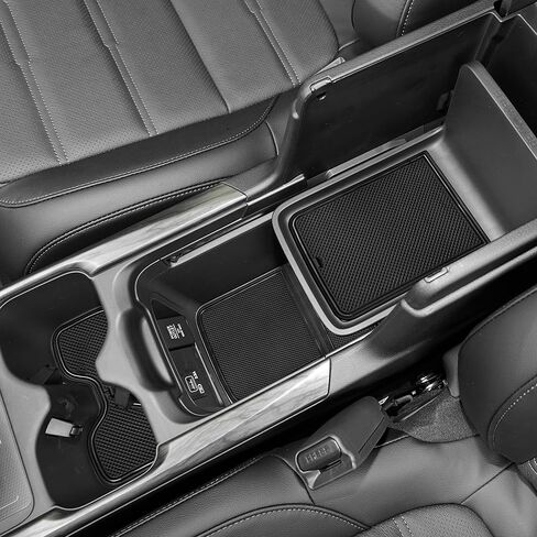 SENSHINE for Honda CR-V CRV Accessories 2020 2021 2022 Cup Holder Insert Center Console Liner Trim Door Packet Mats Non-Slip Anti Dust Premium Custom Interior 20PC Set (Black Trim) in Saudi Arabia