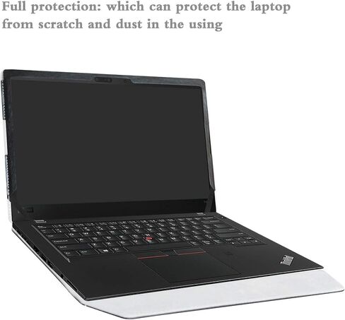 Alapmk Protective Case for Lenovo ThinkPad T14 T14s P14s T490 T495 T495s T490s T480s/ThinkPad P43s/ThinkPad T14 Gen 2/ThinkPad P14s Gen 2 14 Inch Laptop(Not fit thinkpad T480),Black in Kuwait