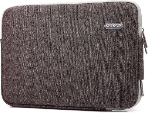KAYOND Canvas Water-Resistant for 15-15.6 Inch Laptop Sleeve Case Bag (15-15.6 Inches, Forest Series White) in Saudi Arabia