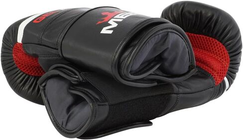 Meister Gel Armor Full-Grain Cowhide Leather Bag Mitts w/Wrist Support (12oz - 16oz) in Saudi Arabia
