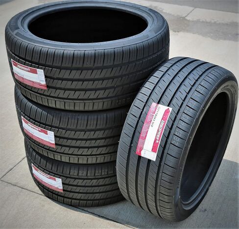 مجموعة من 2 (اثنين) Landspider Citytraxx H/P إطارات نصف قطرية عالية الأداء لجميع المواسم لسيارة الركاب - 255/30R22 255/30/22 255/30-22 نطاق تحميل 95 وات XL 4 طبقات BSW جدار جانبي أسود UTQG 420AA in Saudi Arabia