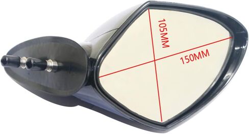 GOOFIT Left Side Motorboat Rearview Mirror Replacement for WaveRunner VX110 VX110 VXR VXS V1 FX Sport Deluxe Cruiser EX Series 2005-2009 in Saudi Arabia